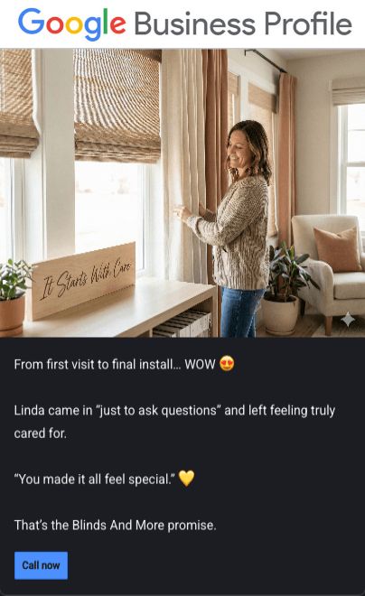 Google Business Profile Post Example